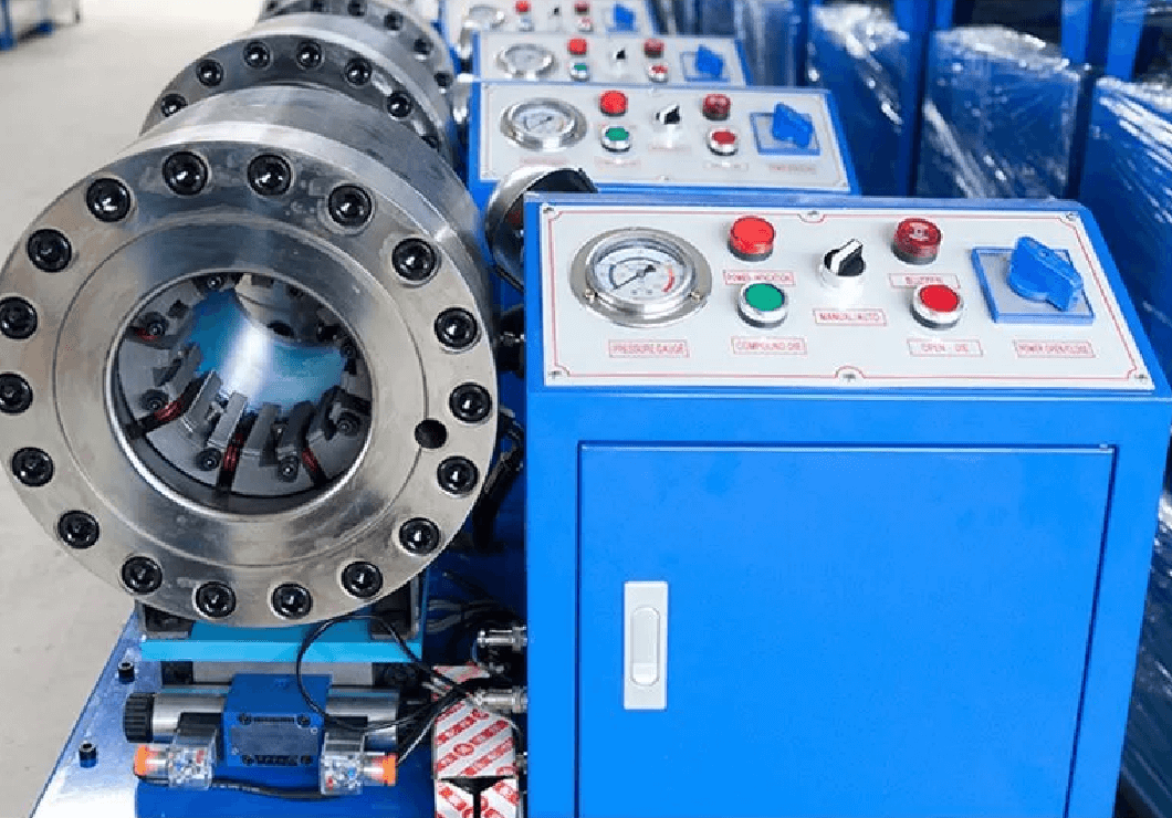 Abrochadora de mangueras hidráulicas PM4 Domarco