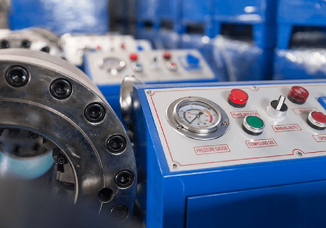 Abrochadora de mangueras hidráulicas PM4 Domarco